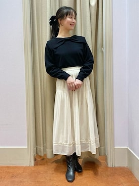 あい梨さん(レディース・157cm)の冬コーディネート