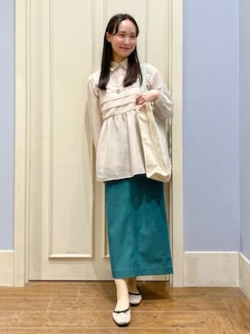 あい梨さん（レディース・157cm）の春コーディネート
