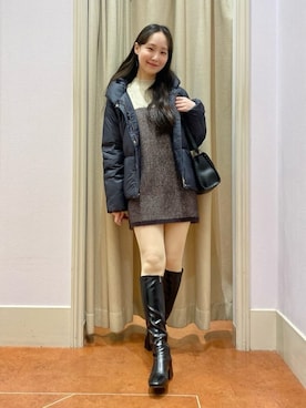 あい梨さん(レディース・157cm)の冬コーディネート
