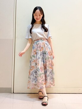 あい梨さん（レディース・157cm）の夏コーディネート