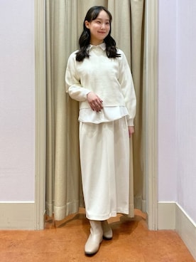 あい梨さん（レディース・157cm）の冬コーディネート