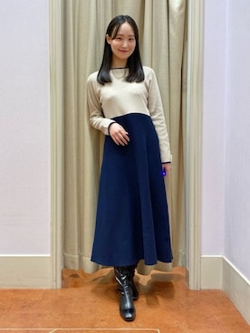 あい梨さん（レディース・157cm）の冬コーディネート