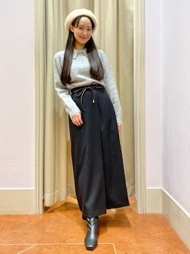 あい梨さん(レディース・157cm)の冬コーディネート