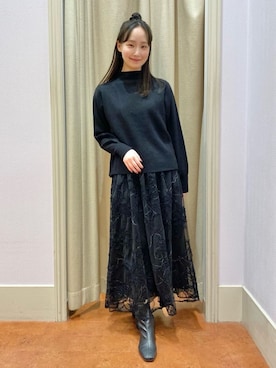 あい梨さん(レディース・157cm)の冬コーディネート