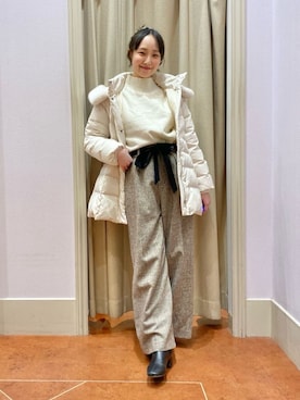 あい梨さん（レディース・157cm）の冬コーディネート