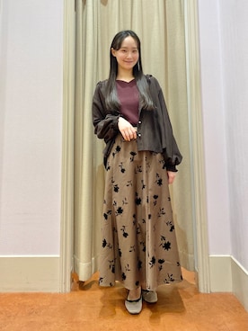 あい梨さん(レディース・157cm)の秋コーディネート