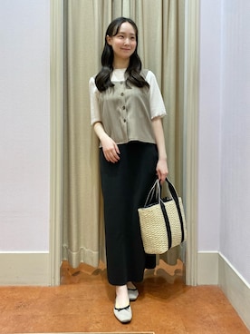 あい梨さん（レディース・157cm）の春コーディネート