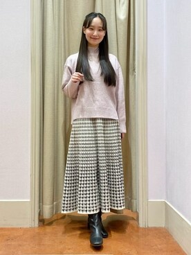 あい梨さん(レディース・157cm)の冬コーディネート