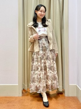 あい梨さん（レディース・157cm）の春コーディネート