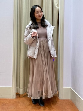 あい梨さん(レディース・157cm)の冬コーディネート