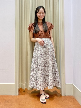 あい梨さん(レディース・157cm)の夏コーディネート