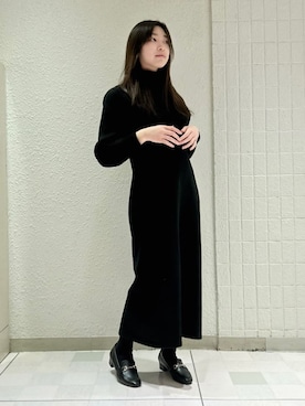 「ESPERANZA（エスペランサ）のアイテム」を使った、takeさん（レディース・158cm）の冬コーディネート