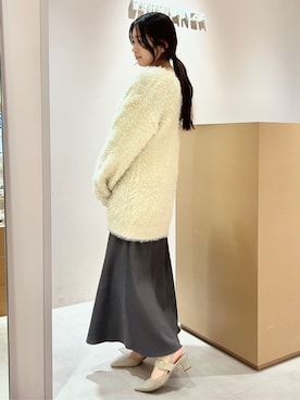 「ESPERANZA（エスペランサ）のアイテム（パンプス）」を使った、takeさん（レディース・158cm）の冬コーディネート