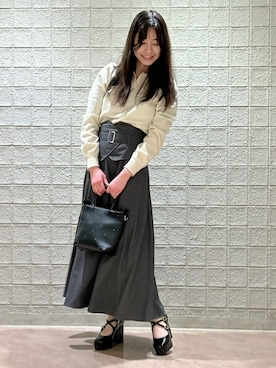 「ESPERANZA（エスペランサ）のアイテム」を使った、takeさん（レディース・158cm）の春コーディネート