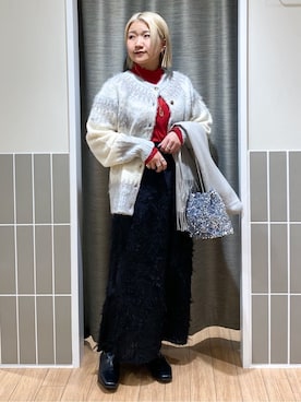 myuさん(レディース・150cm)の冬コーディネート
