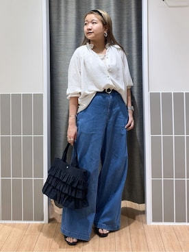 myuさん（レディース・150cm）の夏コーディネート