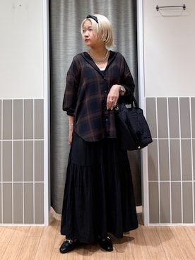 myuさん(レディース・150cm)の秋コーディネート