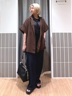 myuさん（レディース・150cm）の夏コーディネート