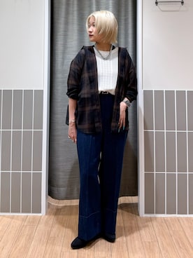 myuさん（レディース・150cm）の夏コーディネート