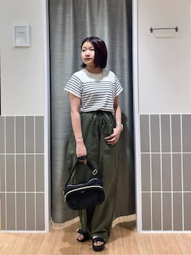 myuさん(レディース・150cm)の夏コーディネート