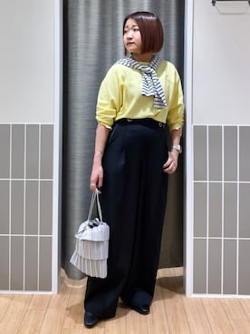 myuさん(レディース・150cm)の春コーディネート