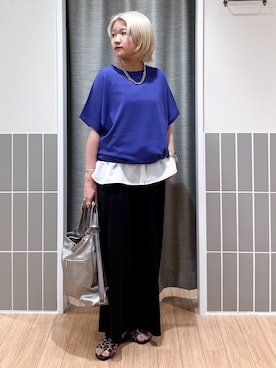 myuさん(レディース・150cm)の夏コーディネート