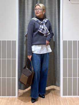 myuさん(レディース・150cm)の秋コーディネート