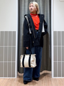 myuさん(レディース・150cm)の冬コーディネート