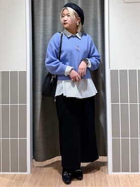myuさん(レディース・150cm)の冬コーディネート