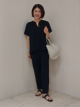 u−macoさん（レディース・164cm）の春コーディネート