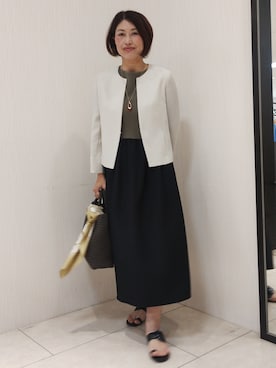 u−macoさん(レディース・164cm)の春コーディネート