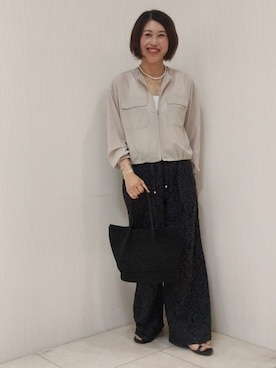 u−macoさん(レディース・164cm)の春コーディネート