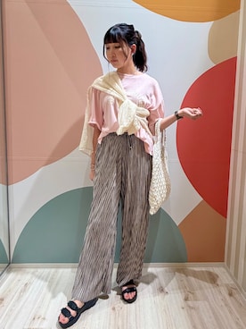 末っ子さん(レディース・165cm)の春コーディネート