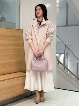 「COUP DE CHANCE（クードシャンス）のアイテム」を使った、sawaさん（レディース・167cm）の冬コーディネート