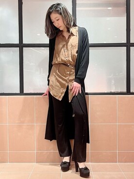 「ESPERANZA（エスペランサ）のアイテム」を使った、kaoriさん（レディース・165cm）の春コーディネート