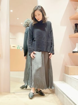 「ESPERANZA（エスペランサ）のアイテム」を使った、kaoriさん（レディース・165cm）の冬コーディネート