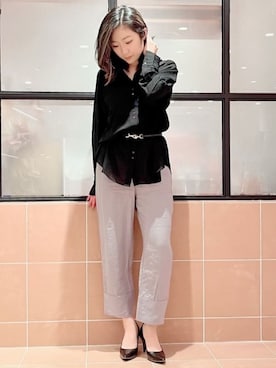 「ESPERANZA（エスペランサ）のアイテム」を使った、kaoriさん（レディース・165cm）の夏コーディネート