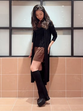 kaoriさん（レディース・165cm）の冬コーディネート