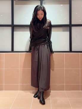kaoriさん(レディース・165cm)の秋コーディネート