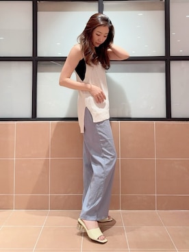 kaoriさん（レディース・165cm）の夏コーディネート