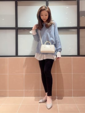 「ESPERANZA（エスペランサ）のアイテム」を使った、kaoriさん（レディース・165cm）の春コーディネート