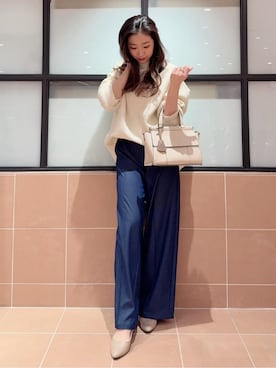 「ESPERANZA（エスペランサ）のアイテム」を使った、kaoriさん（レディース・165cm）の冬コーディネート
