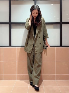 kaoriさん（レディース・165cm）の秋コーディネート