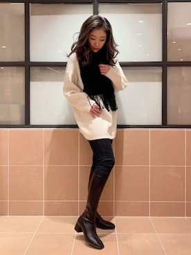 kaoriさん（レディース・165cm）の冬コーディネート