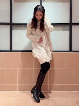 kaoriさん（レディース・165cm）の冬コーディネート