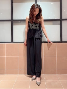 「ESPERANZA（エスペランサ）のアイテム」を使った、kaoriさん（レディース・165cm）の夏コーディネート