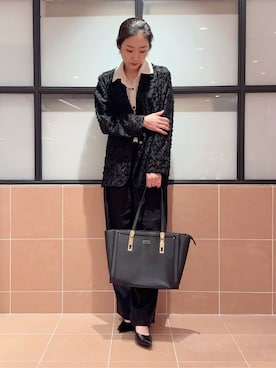 「ESPERANZA（エスペランサ）のアイテム」を使った、kaoriさん（レディース・165cm）の春コーディネート