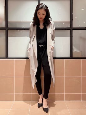 「ESPERANZA（エスペランサ）のアイテム」を使った、kaoriさん（レディース・165cm）の秋コーディネート