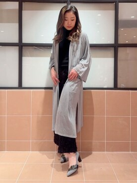 「ESPERANZA（エスペランサ）のアイテム」を使った、kaoriさん（レディース・165cm）の冬コーディネート