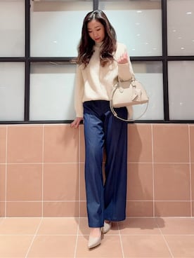 「ESPERANZA（エスペランサ）のアイテム」を使った、kaoriさん（レディース・165cm）の春コーディネート